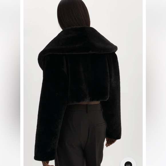 Lamarque - Danika Crop Faux Fur Jacket - Picture 3 of 7